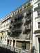  façade pittoresque en brique, rue des Bernardins